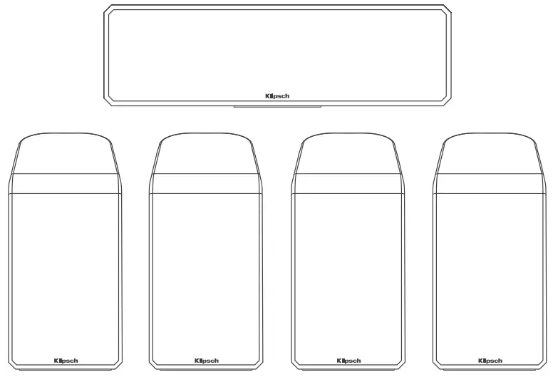 Klipsch 5.0.4 Dolby Atmos Reference Cinema System-fig2
