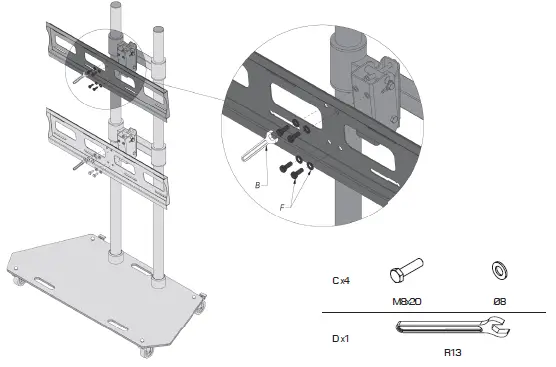 edbak-TR3-Plasma-LCD-Trolley-FIG-5