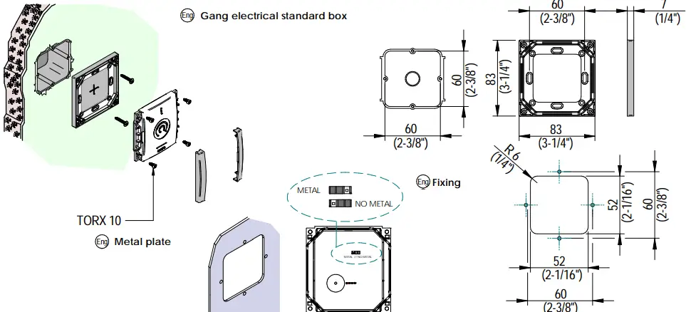 SALTO XS4 2.0 Wall Reader-fig4