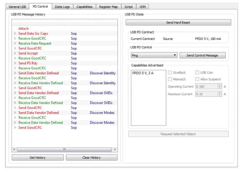 Figure 6. PD Control Tab