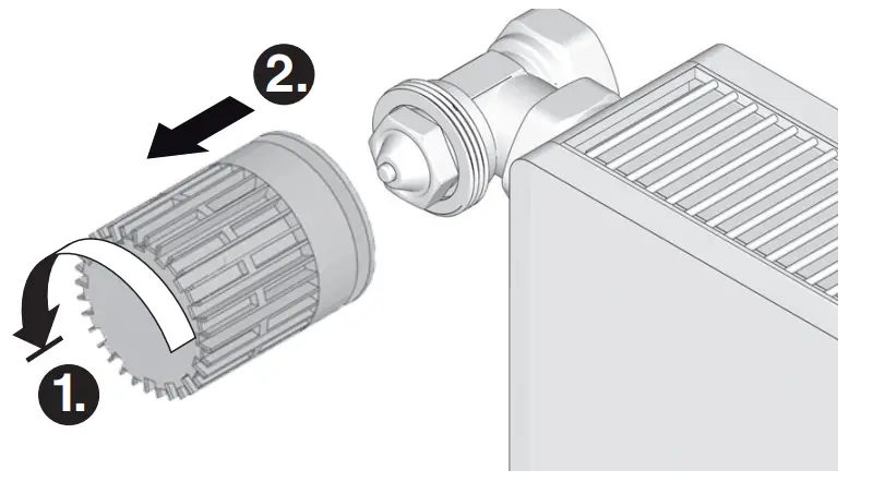 Honeywell HR30 Electronic Radiator Controller - Scope of delivery 1