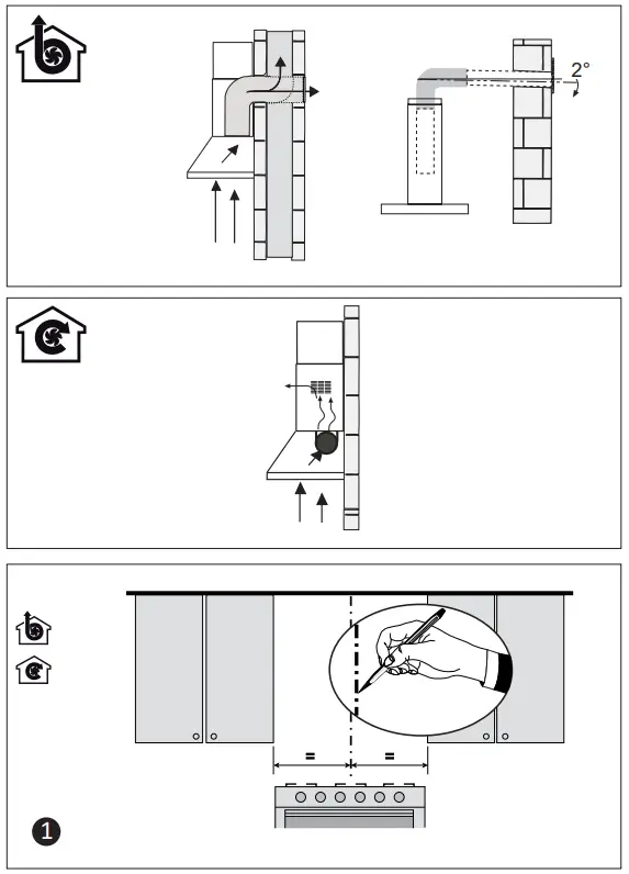 beko CWB 6441 WN Cooker Hood - Fig 9