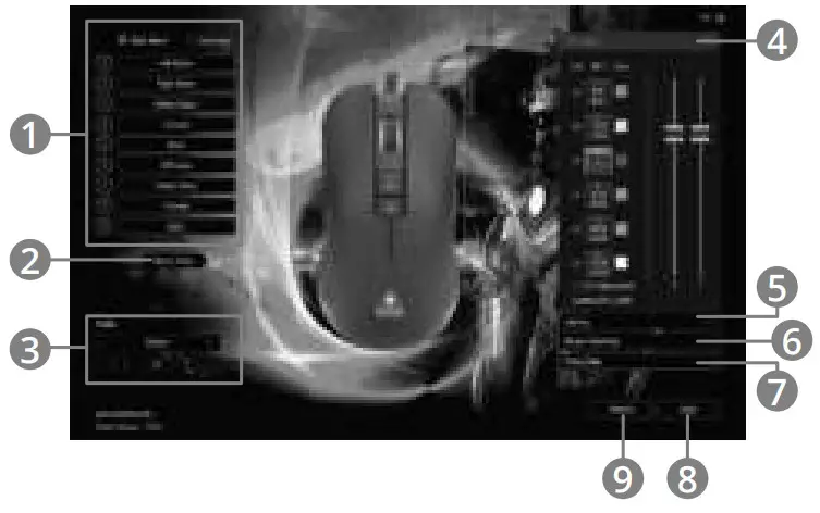 Kruger Matz KM0752 Warrior Gaming Mouse - APP OPERATION