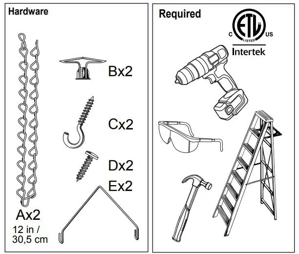 Good Earth Lighting GL1327-AL3-24LFC-G 2-in 1-Light Silver LED Grow Light - Figure 2