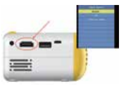 Tzumi 7810 LED Home Cinema Projector HD 1080p - DEVICES