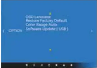 Tzumi 7810 LED Home Cinema Projector HD 1080p - Option submenu