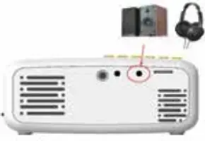 Tzumi 7810 LED Home Cinema Projector HD 1080p - This jack can be