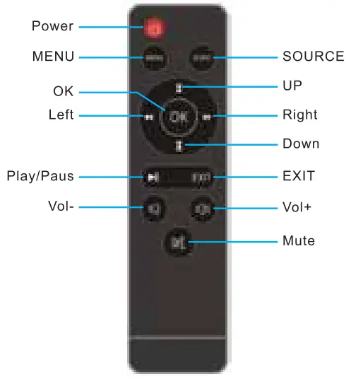 Tzumi 7810 LED Home Cinema Projector HD 1080p - batteries