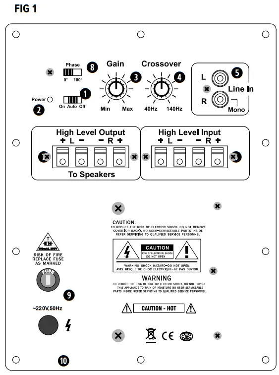 artsound-AS-A80-2-Actif-Subwoofer-fig-1