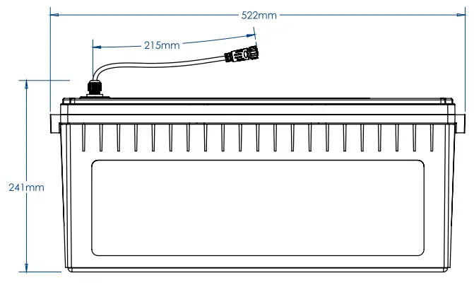 KICKASS-LiFePo4-Slimline-Lithium-Battery-and-Remote-Display-Unit-FIG-4