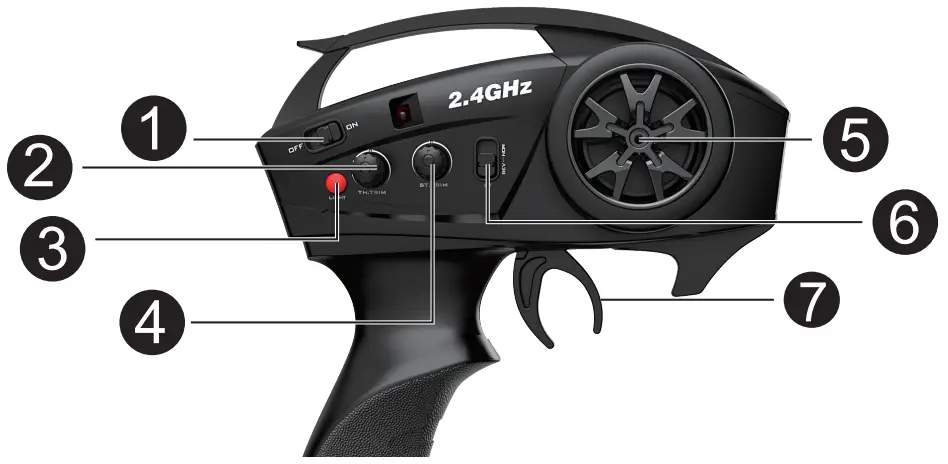 AMEWI 22589 Dirt Climbing SUV Safari Crawler 4WD - Gas Trimmung