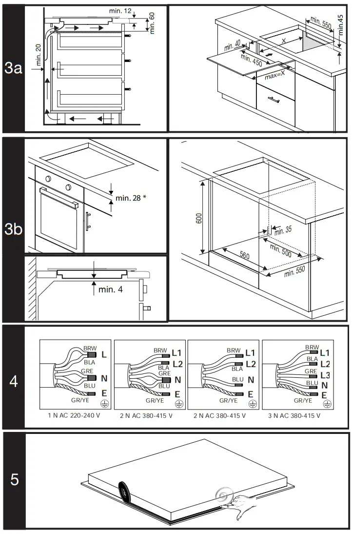 beko CIHYI21B 58cm Induction Hob - fig 3