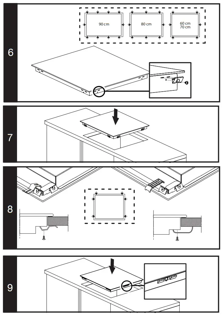 beko CIHYI21B 58cm Induction Hob - fig 4