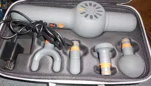 SHARPER IMAGE Powerboost Flex Pivot Percussion Massager