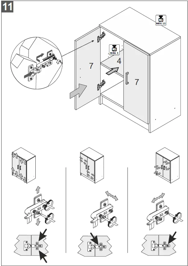 adeo-5149-Double-Door-Wardrobe-FIG-9