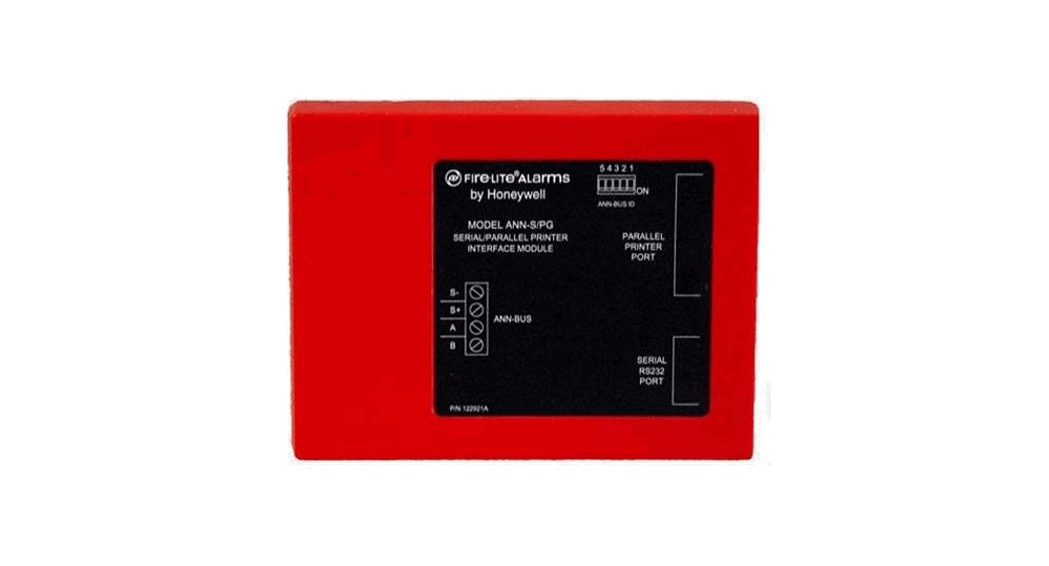 Fire-lite Alarms Ann-s-pg Serial Parallel Printer Interface Module Owner's Manual