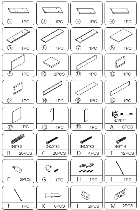 JAXSUNNY HG61Y0994 Wooden Drop Leaf Table with Storage Drawer and Shelves 3