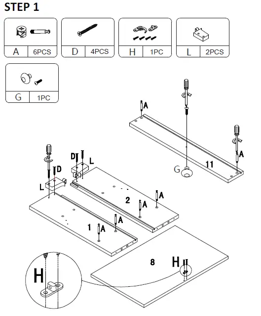 JAXSUNNY HG61Y0994 Wooden Drop Leaf Table with Storage Drawer and Shelves 4