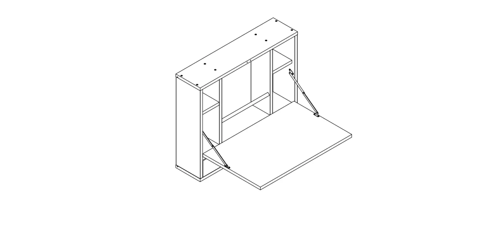 Jaxsunny Hg61y0994 Wooden Drop Leaf Table With Storage Drawer And Shelves User Manual