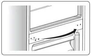 FIG 16 Reversing the door