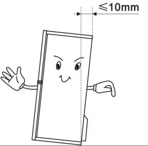 FIG 2 Leveling of appliance