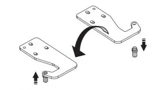 FIG 20 Reversing the door