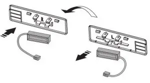 FIG 25 Reversing the door