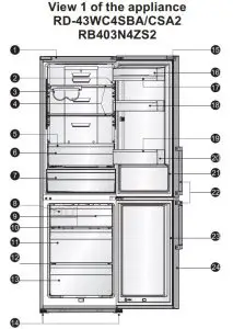 FIG 27 Description of the appliance