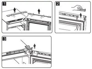 FIG 8 Reversing the door
