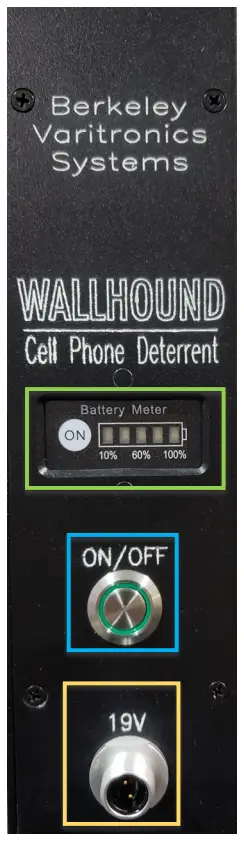 BVSystems WallHound Cell Phone DeterrentDetector - FIg 1