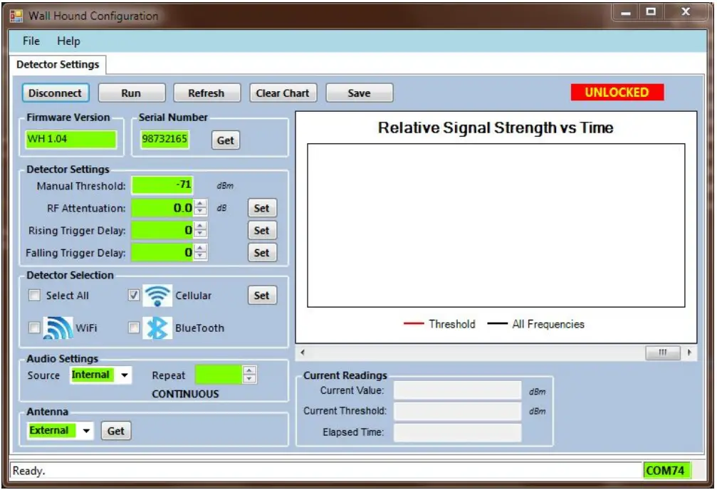 BVSystems WallHound Cell Phone DeterrentDetector - FIg 21