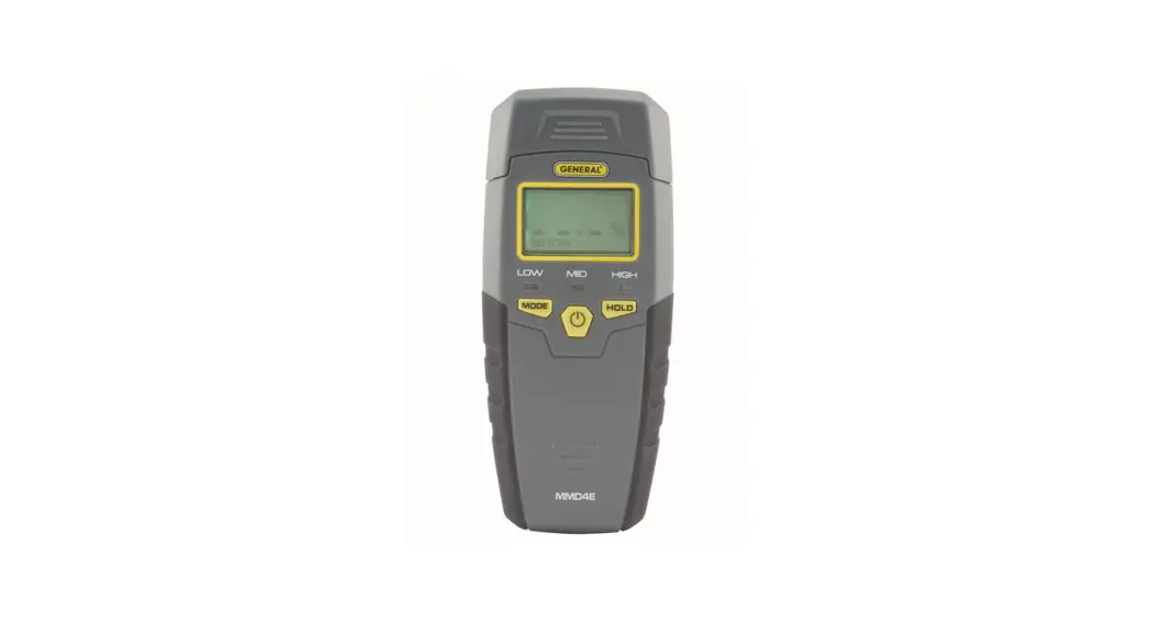 General Mmd4e Pin Type Lcd Moisture Meter User Manual