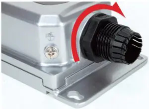 Connecting Waterproof Cable Kit to the Outdoor PoE+ Media Converter