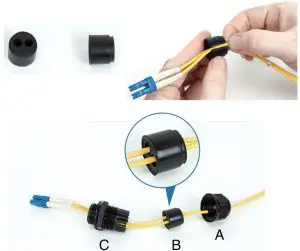 Fiber Cable Gland Installation