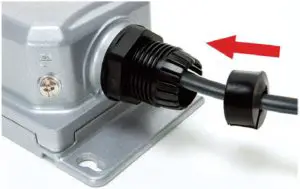 Connecting Waterproof Cable Kit to the Outdoor PoE+ Media Converter