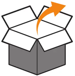 CHAMPION 201035 8000W Dual Fuel Electric Start Generator - Open shipping carton