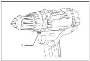 Lighting up the front lamp