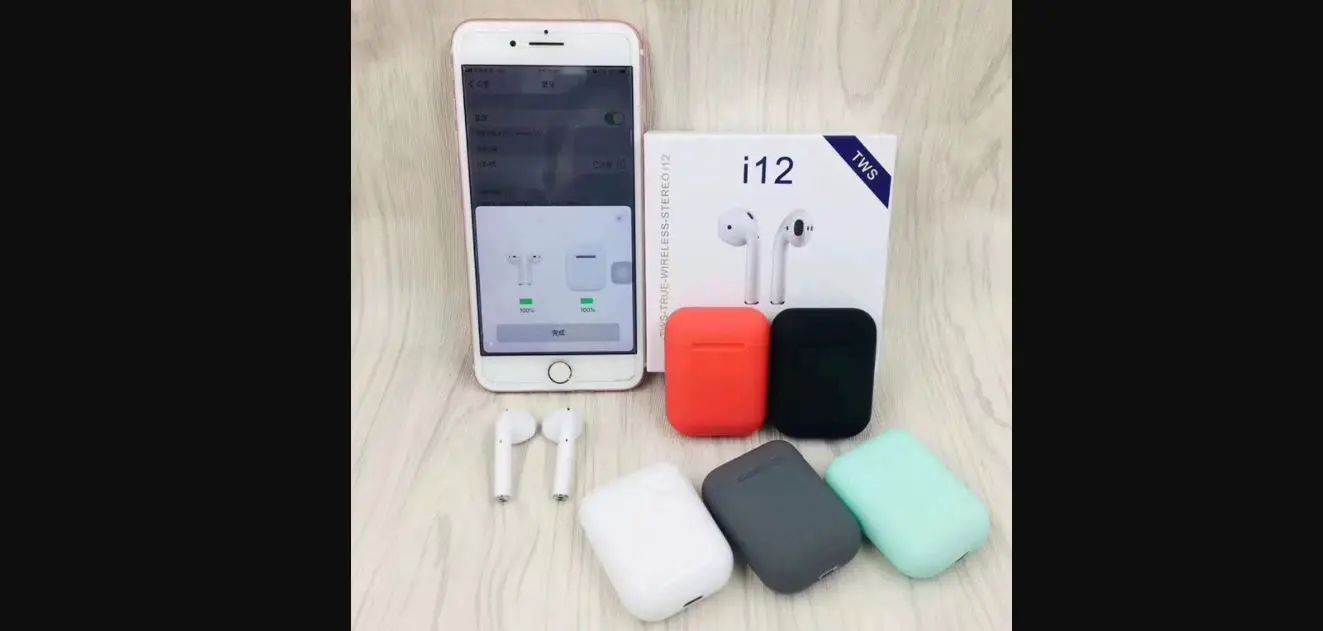 Global Sources Tws I12 Pop-up Wireless Earbuds User Manual