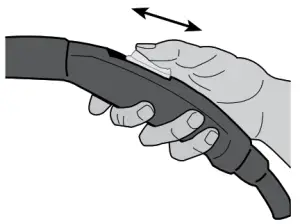 euroflex SC6X1 M6S Compact Multi Purpose Steam Cleaner - Steam Release