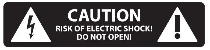 PYLE PWMA1050BT Wireless BT Portable PA Speaker System - CAUTION