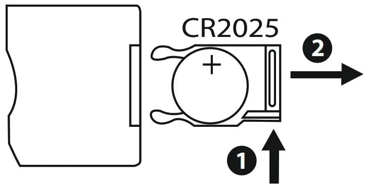 hama 00095267 Digital Photo Frame - Inserting or changing the battery