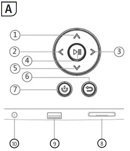 hama 00095267 Digital Photo Frame - Product Overveiw 1