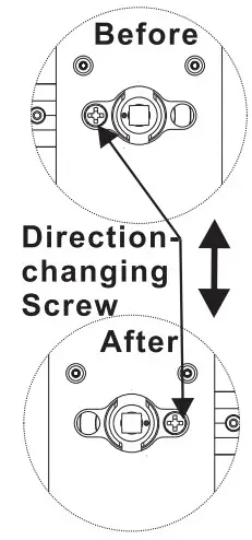 Alfawise Q203 Smart Lock - handle