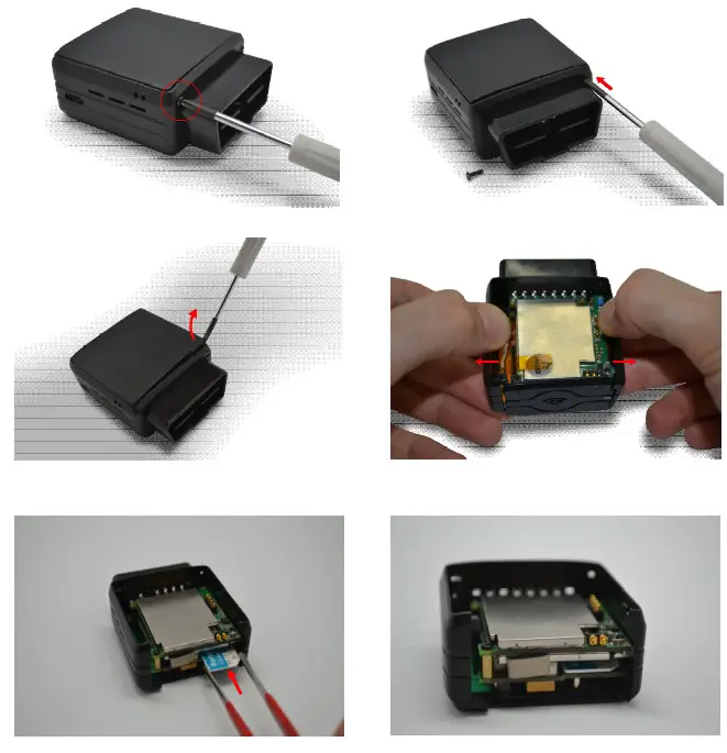MUNIC C4D 2GEUAB V6 OBD Dongle- SIM card
