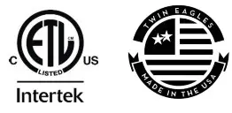 TWIN EAGLE TESB132F C 13 Inch Built In Gas Double Side Burner - ICON