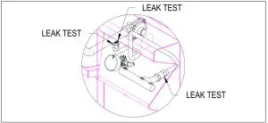 TWIN EAGLE TESB132F C 13 Inch Built In Gas Double Side Burner - LEAK TEST