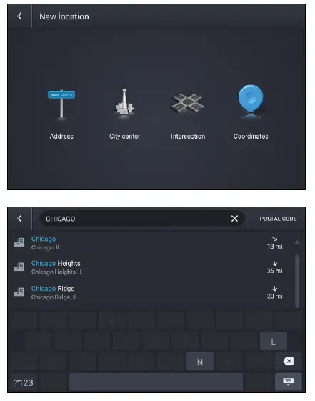 RANDMCNALLY TND Tablet 1050 and 85 TRANDMCNALLY TND Tablet 1050 and 85 Truck GPS FIG 11ruck GPS FIG 11
