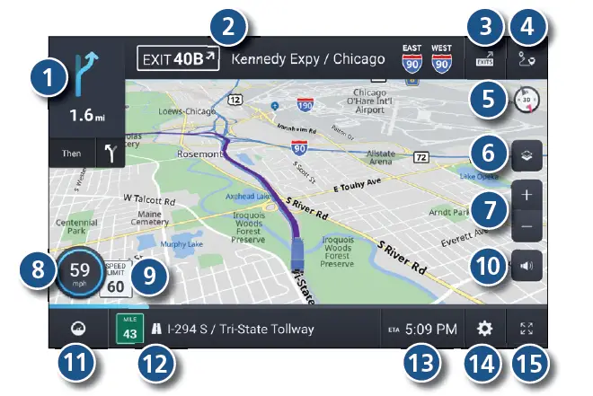 RANDMCNALLY TND Tablet 1050 and 85 Truck GPS FIG 13