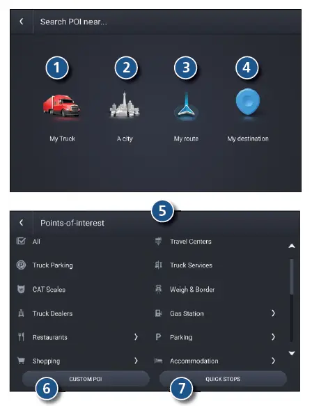 RANDMCNALLY TND Tablet 1050 and 85 Truck GPS FIG 15