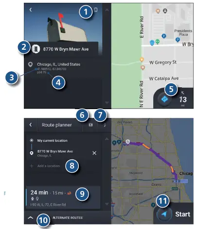 RANDMCNALLY TND Tablet 1050 and 85 Truck GPS FIG 27